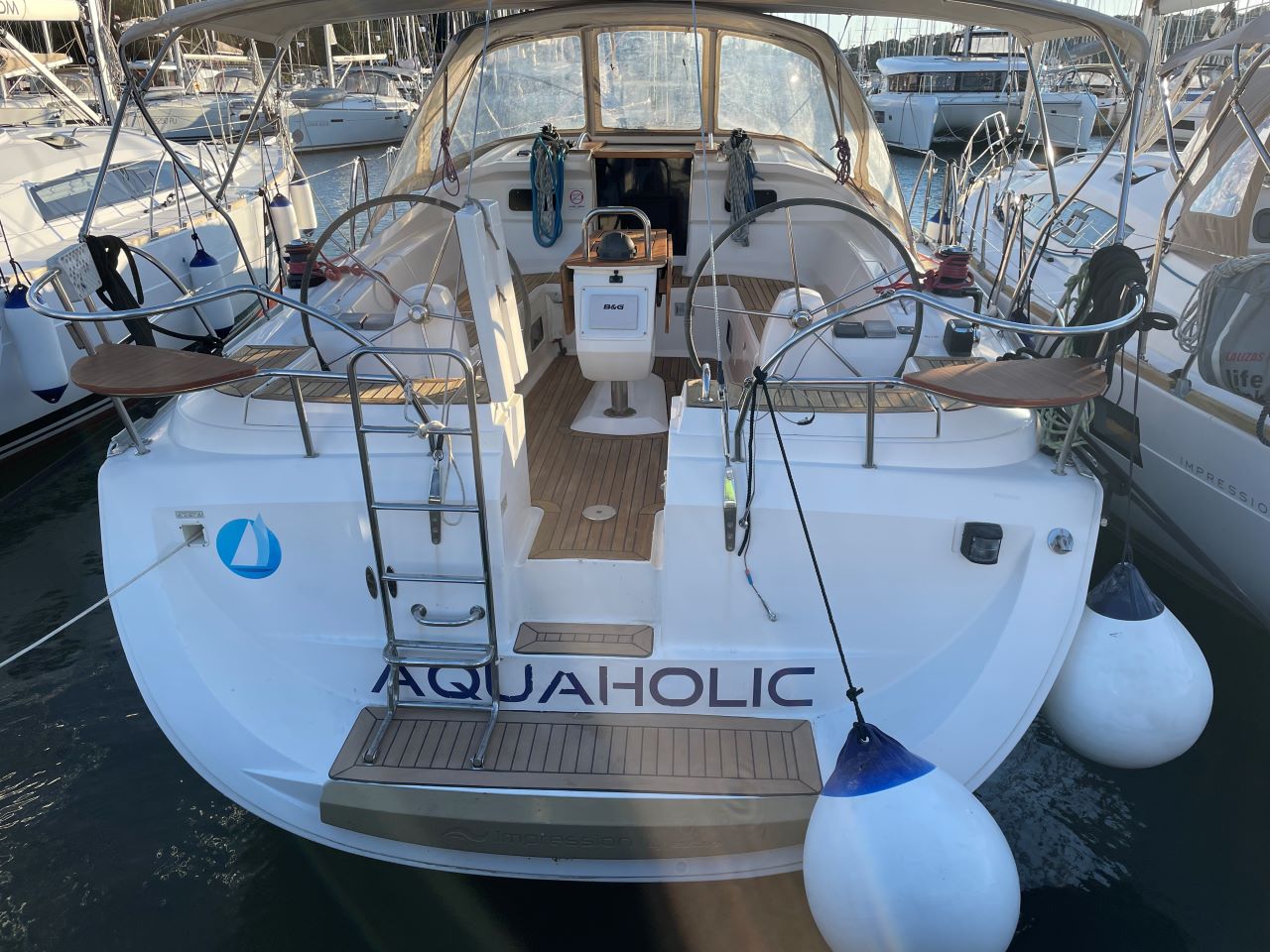 Yachtcharter Elan434Impression Aquaholic
