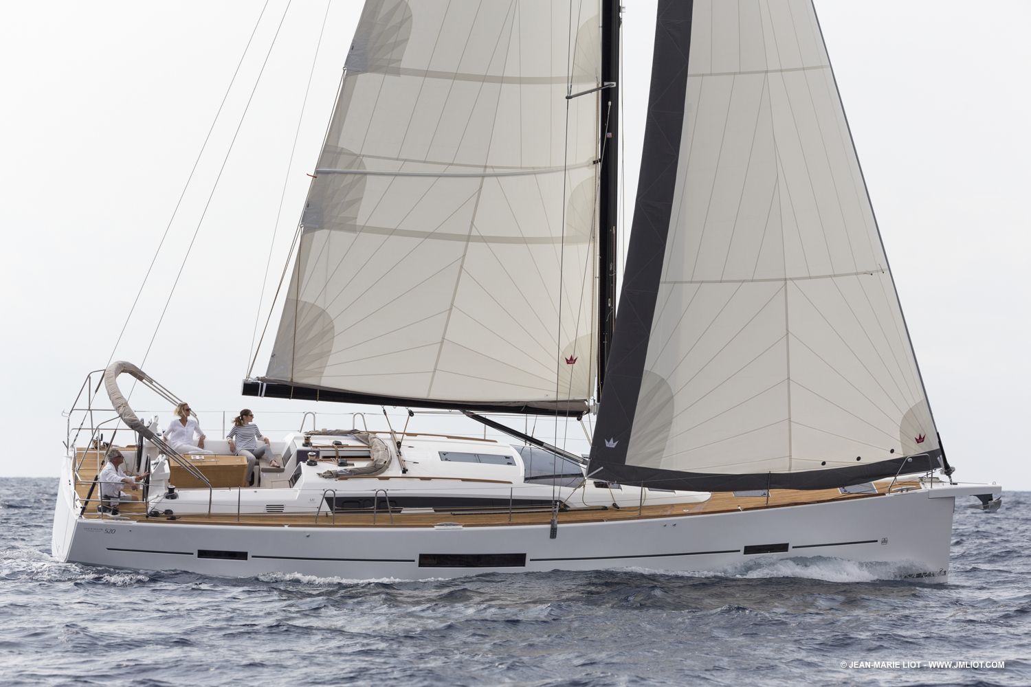 Yachtcharter Dufour520GrandLarge Calypso