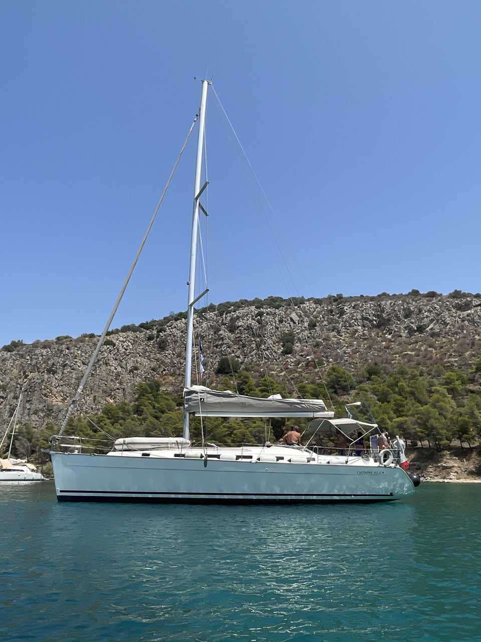 Yachtcharter Cyclades43 Too Lucky