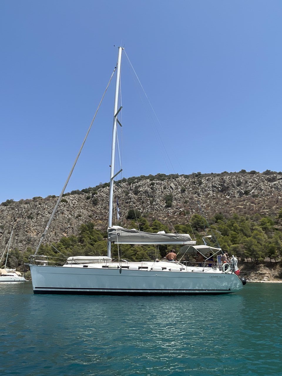 Yachtcharter Cyclades43 Too Lucky