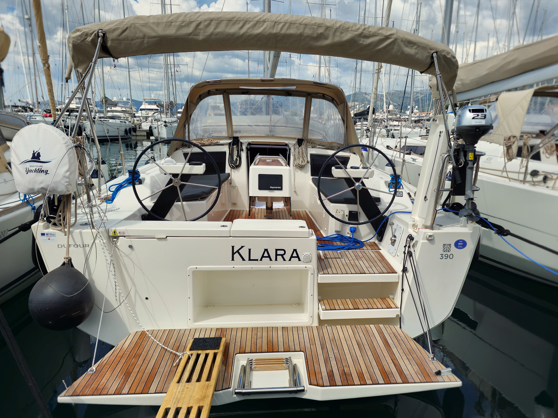 Yachtcharter Dufour390GrandLarge Klara