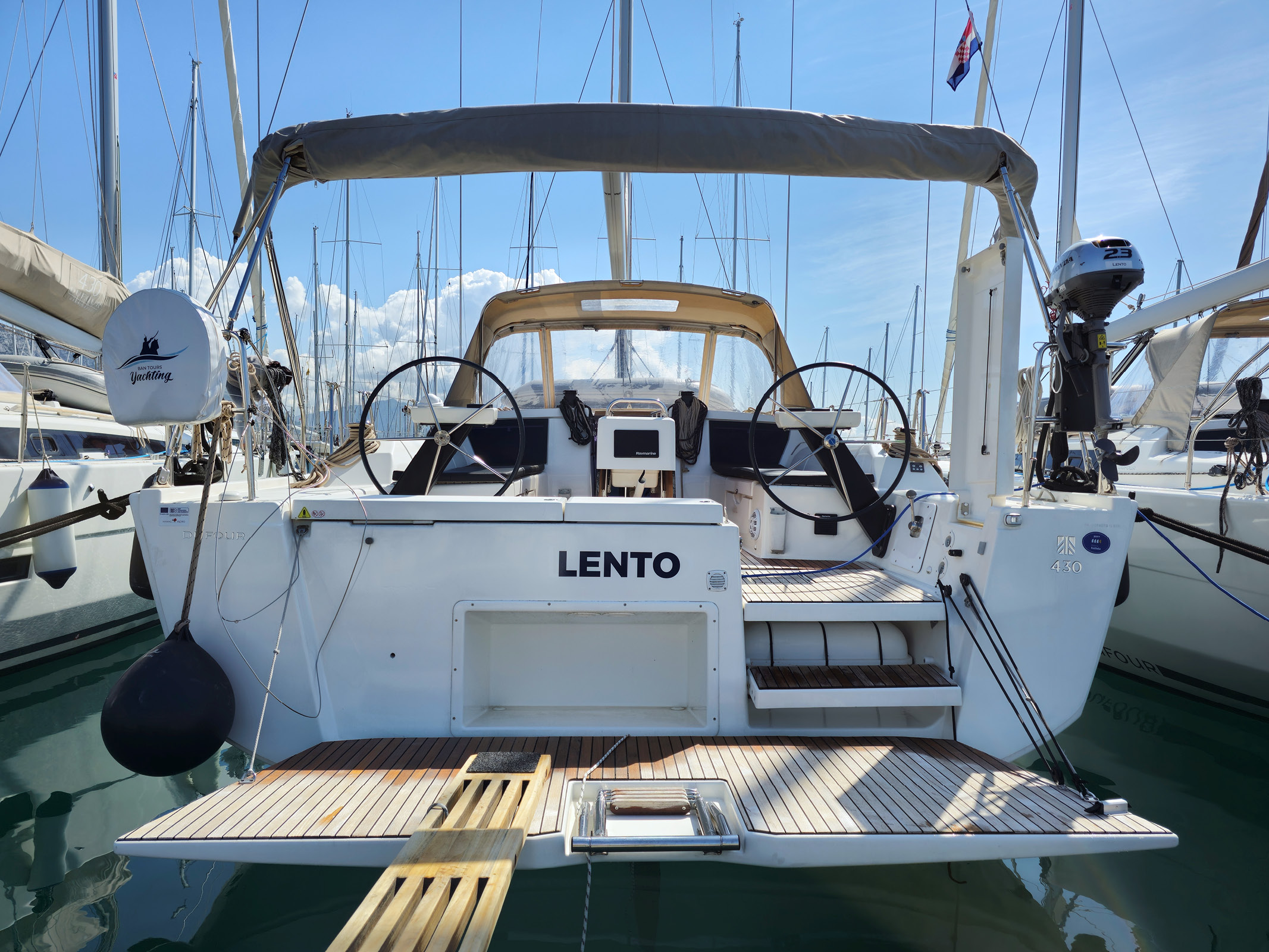 Yachtcharter Dufour430GrandLarge Lento