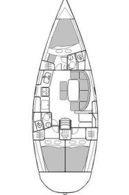 OceanisClipper381-layout Innenansicht