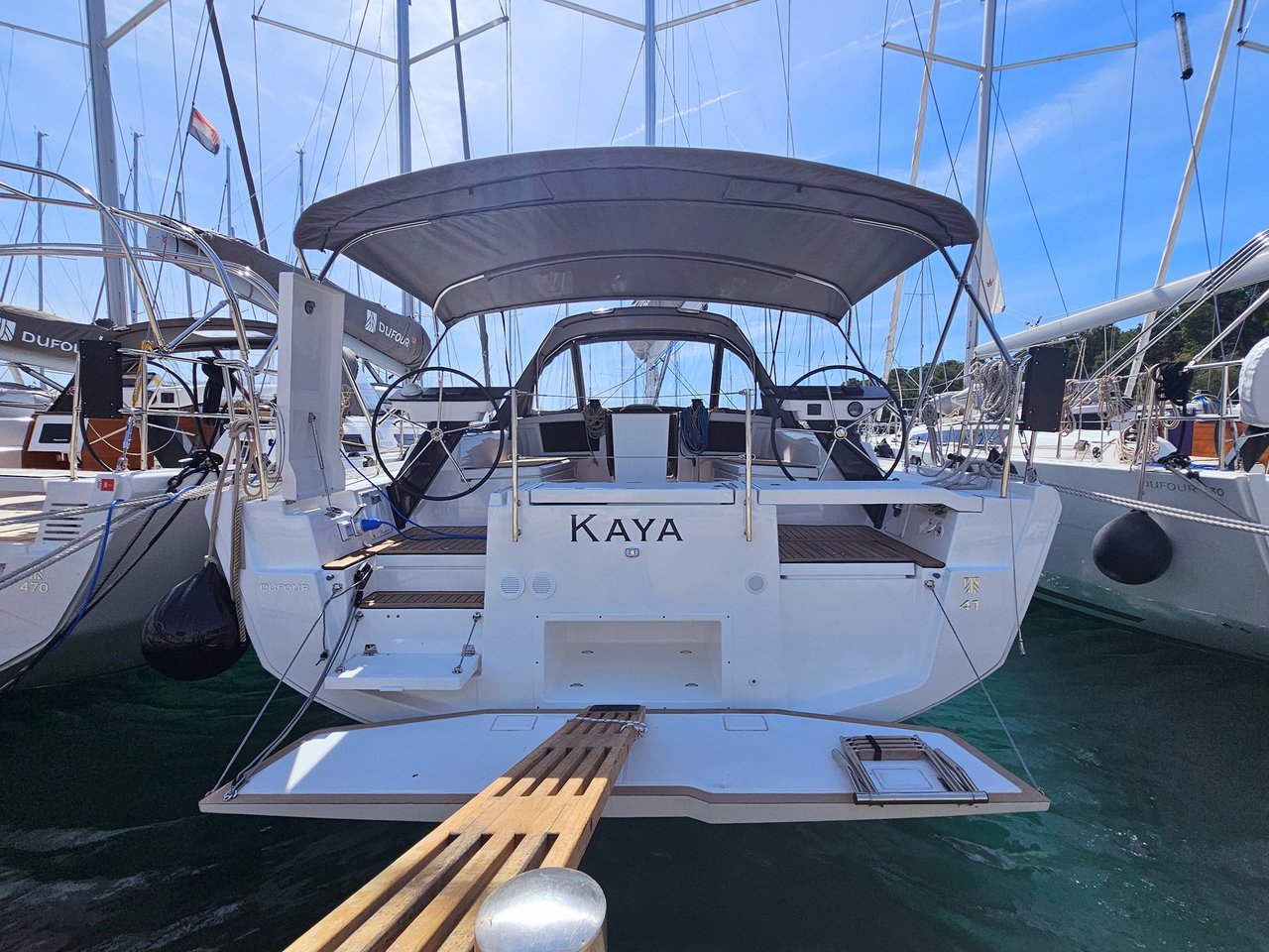 Yachtcharter Dufour41 Kaya