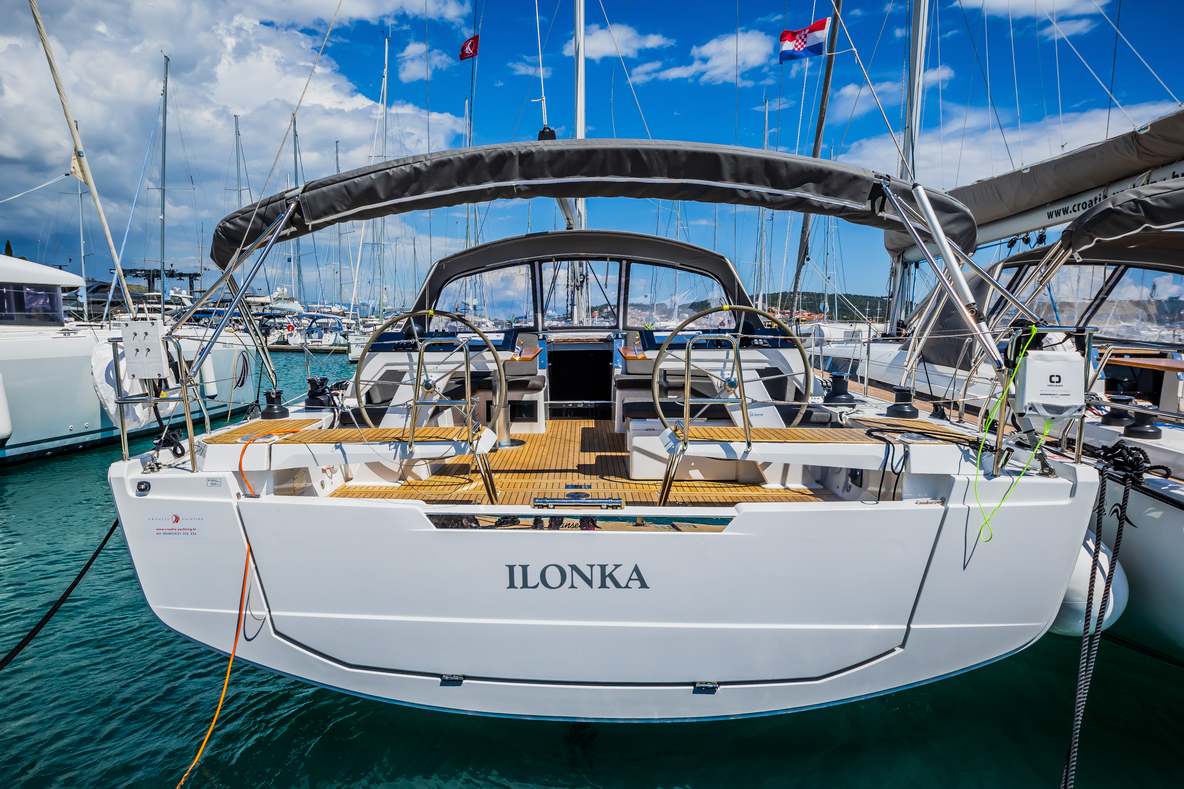 Yachtcharter Hanse460 4cab Ilonka   OW