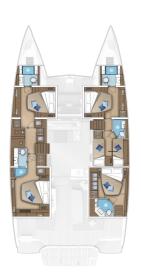Lagoon55-52cab-layout Innenansicht