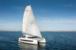 Yachtcharter bali catsmart owner version side view