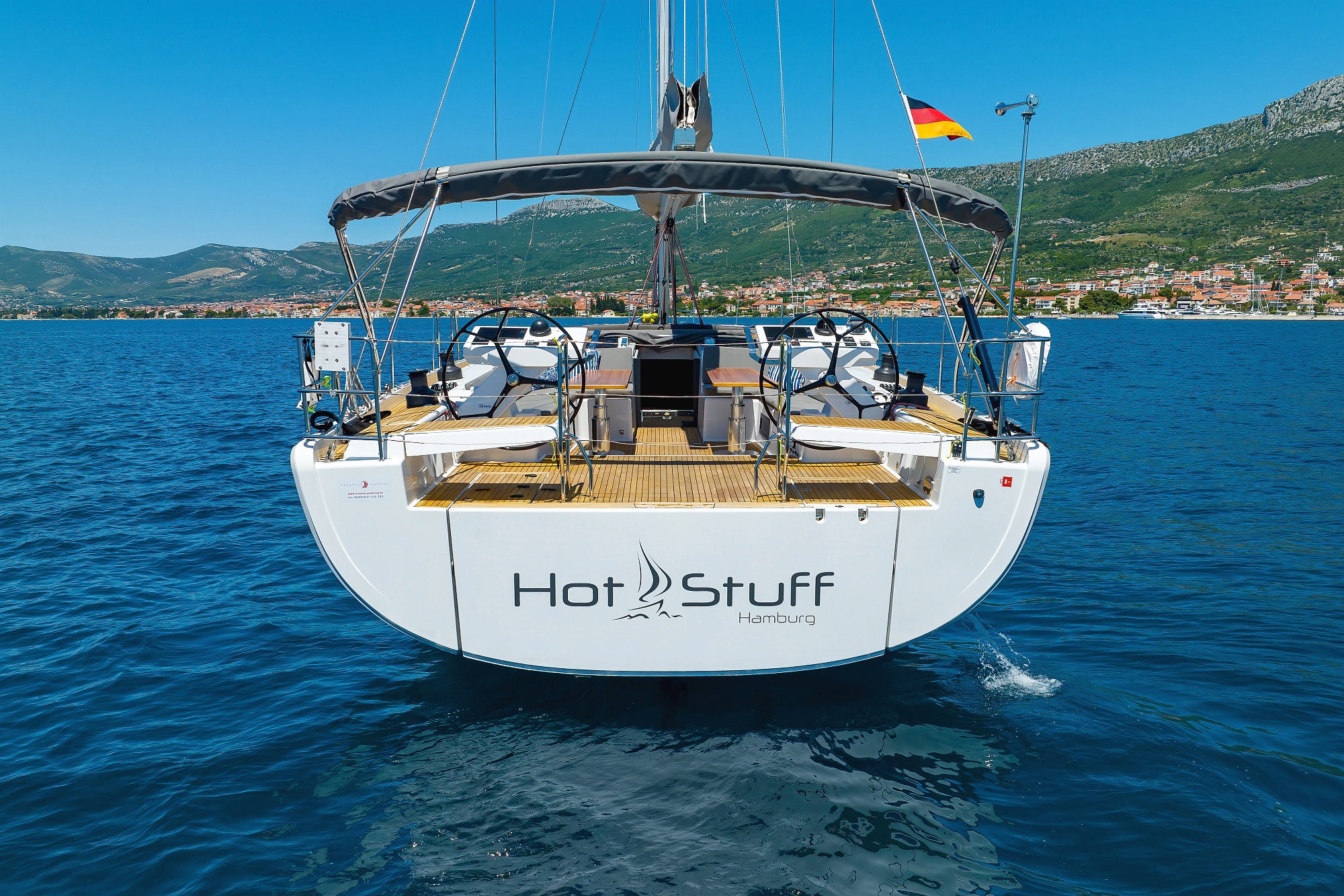 Yachtcharter Hanse588 Hot Stuff