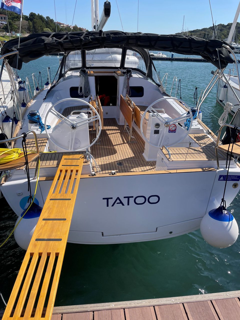 Yachtcharter ElanImpression45 Tattoo