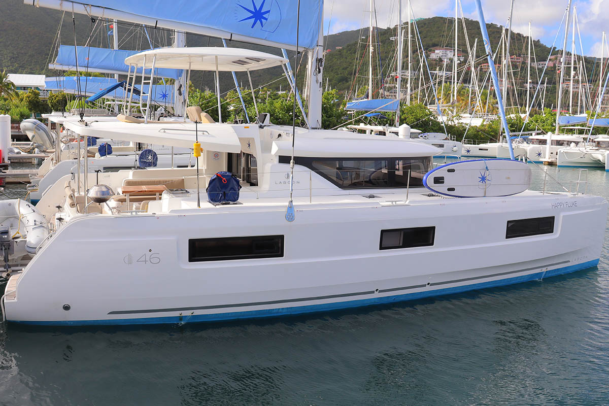 Yachtcharter Lagoon46 Happy Fluke
