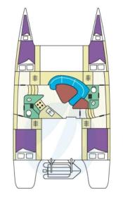 LAVEZZI40-layout Innenansicht