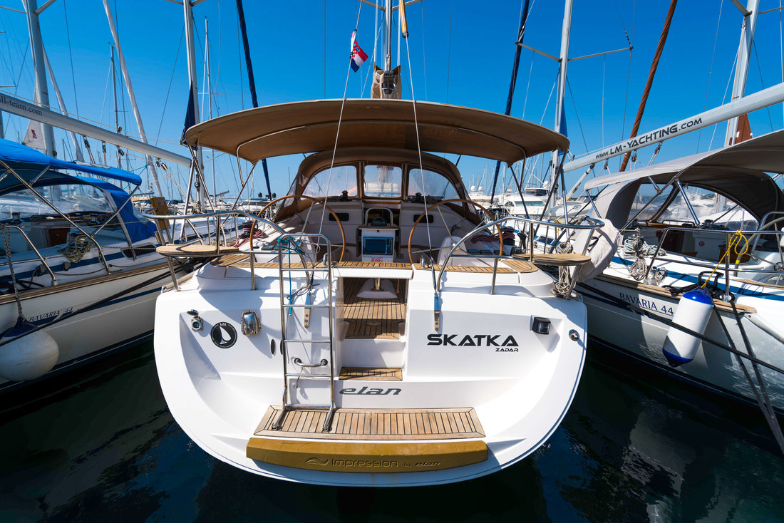 Yachtcharter Elan434Impression Skatka