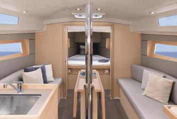 Oceanis35-4 Innenansicht