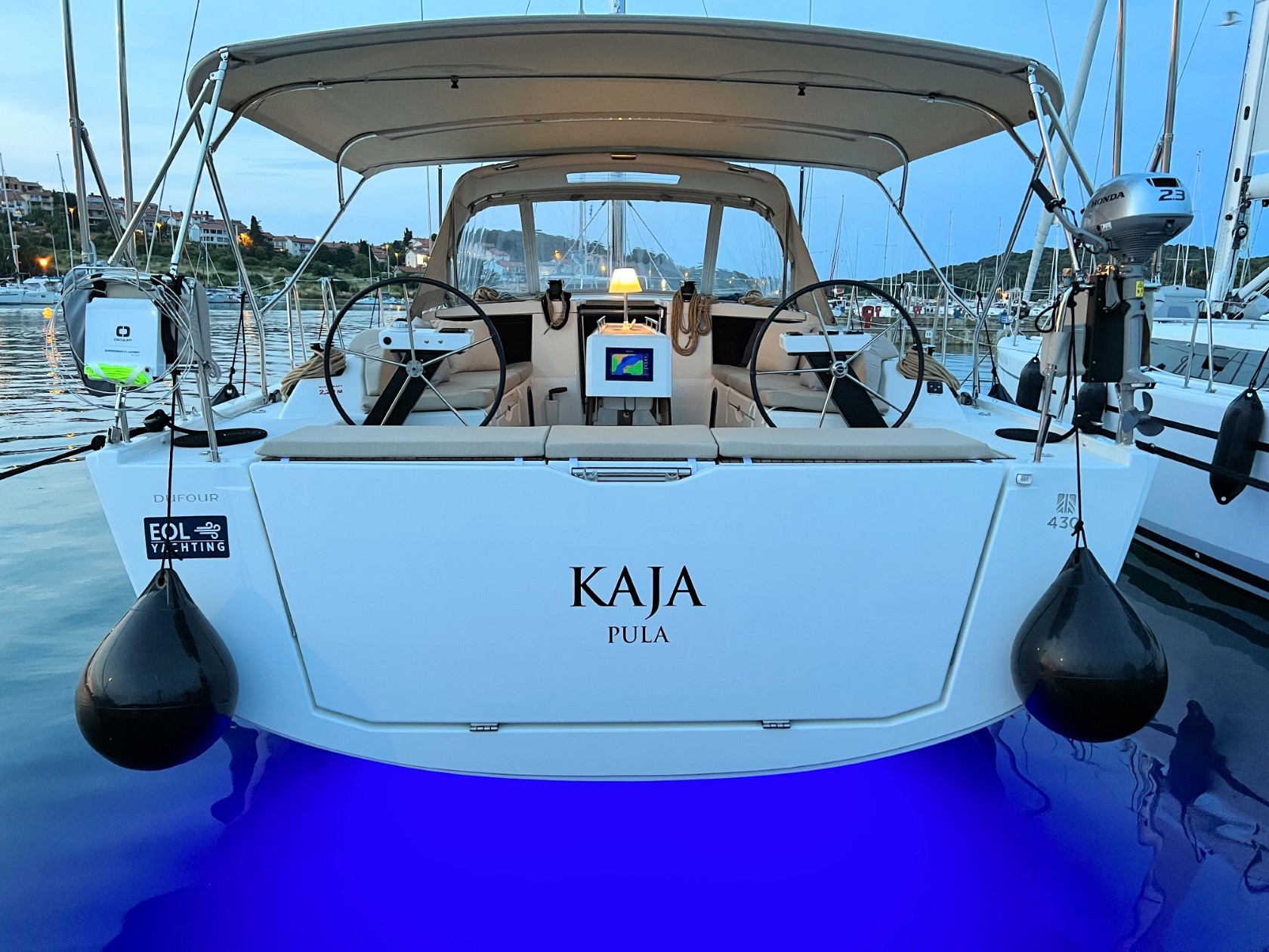 Yachtcharter Dufour430GrandLarge Kaja