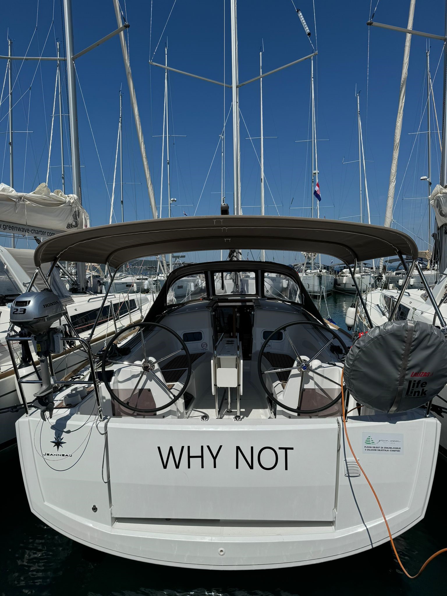 Yachtcharter SunOdyssey349 Why Not