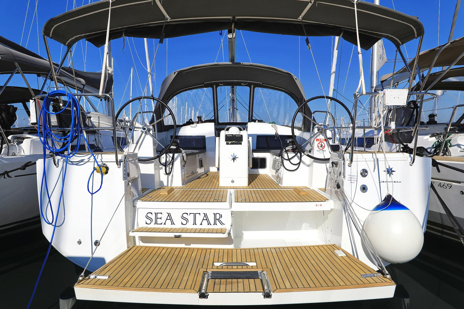 Yachtcharter SunOdyssey440 Sea Star