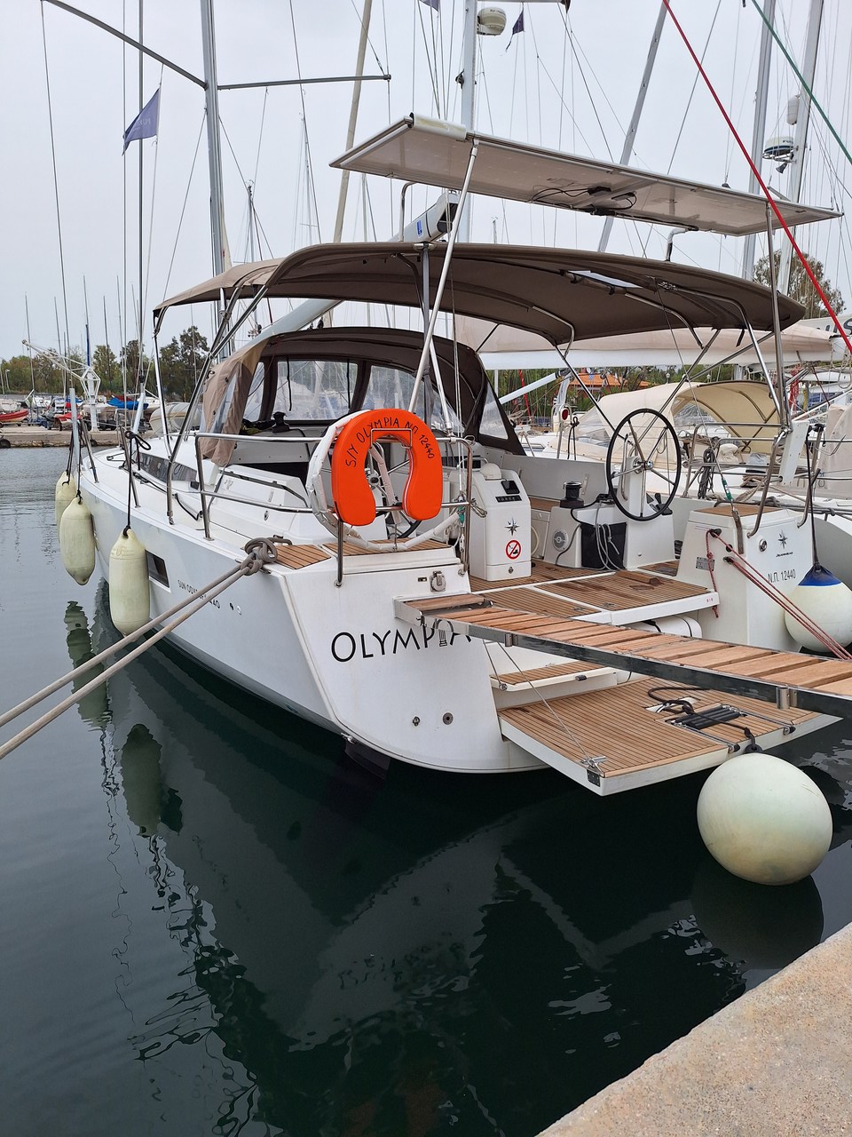 Yachtcharter SunOdyssey440 Olympia