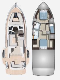 Galeon480Fly-layout Innenansicht