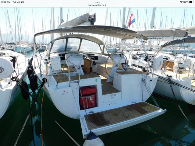 Yachtcharter Hanse455 Jenny