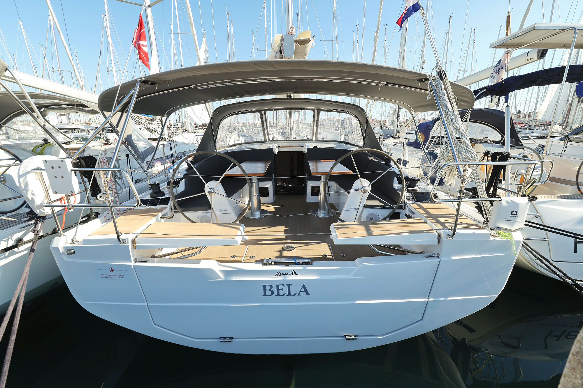 Yachtcharter Hanse410 Bela