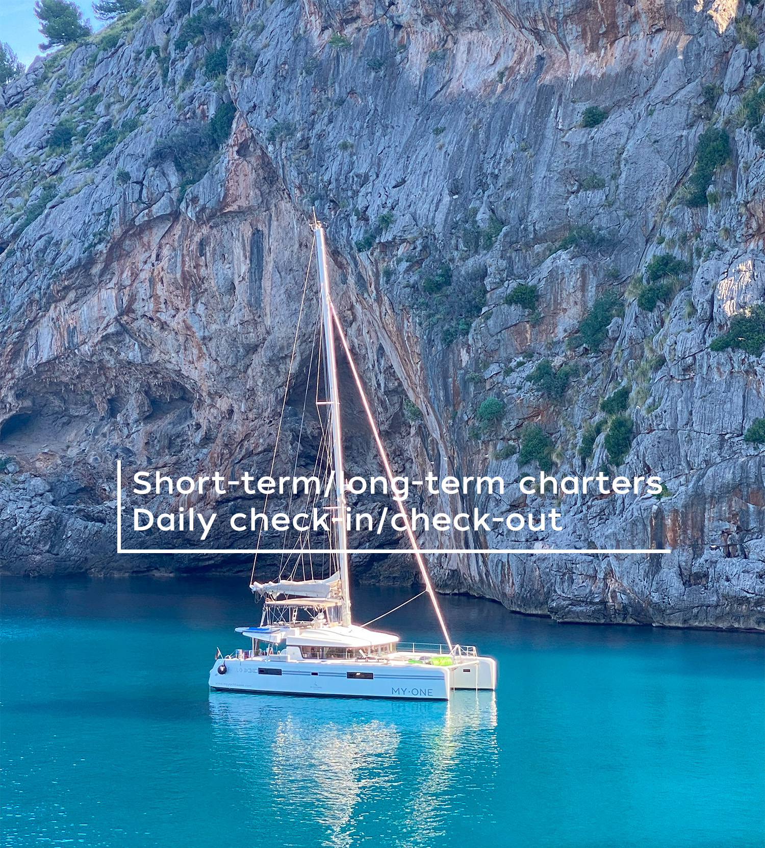 Yachtcharter Lagoon52F My One