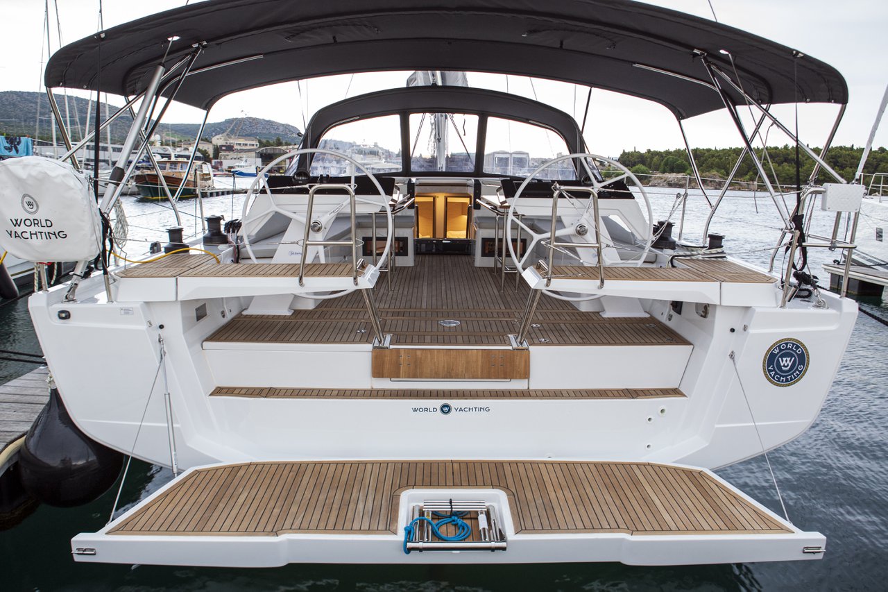 Yachtcharter Hanse460 White Pearl
