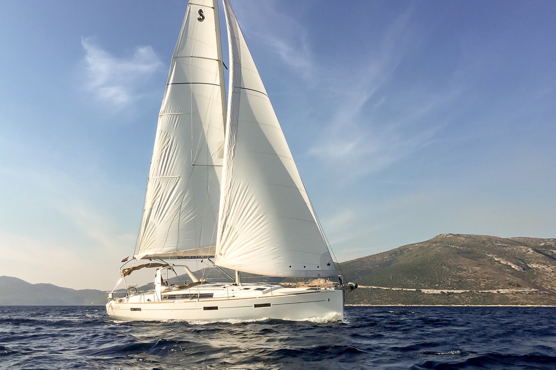 Yachtcharter Oceanis45 Slide