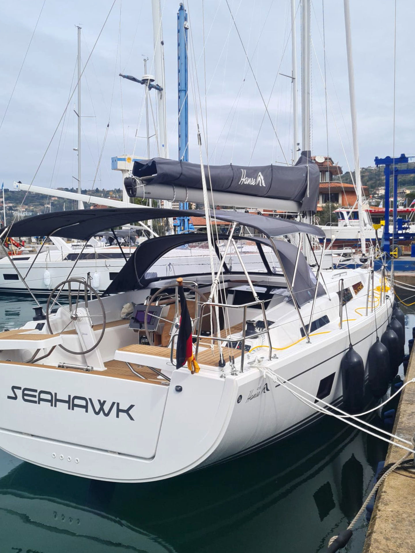 Yachtcharter Hanse418 Seahawk