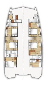 MoonYacht60-layout Innenansicht