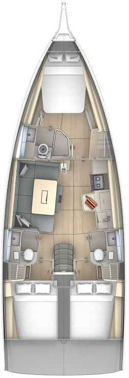 Yachtcharter DUFOUR37 Momo 1