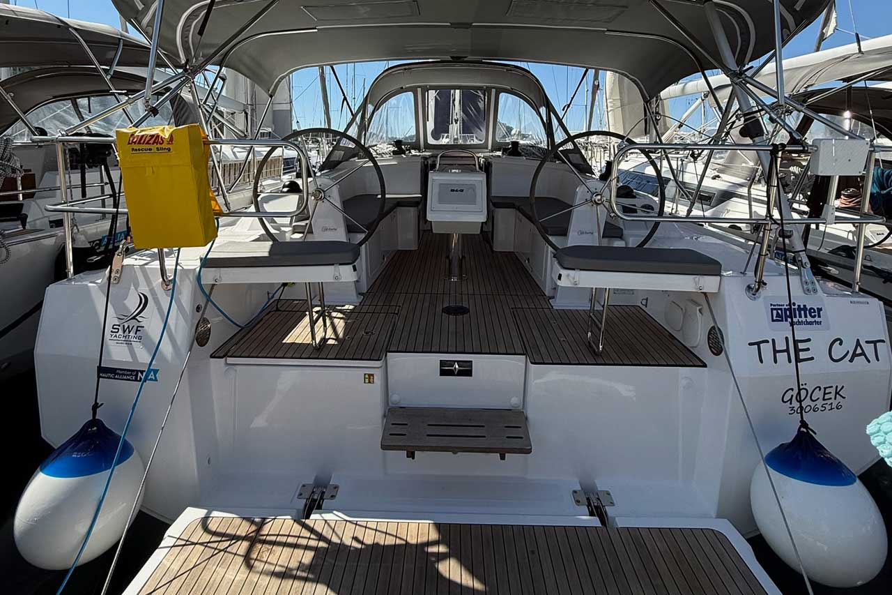 Yachtcharter BavariaC38 The Cat