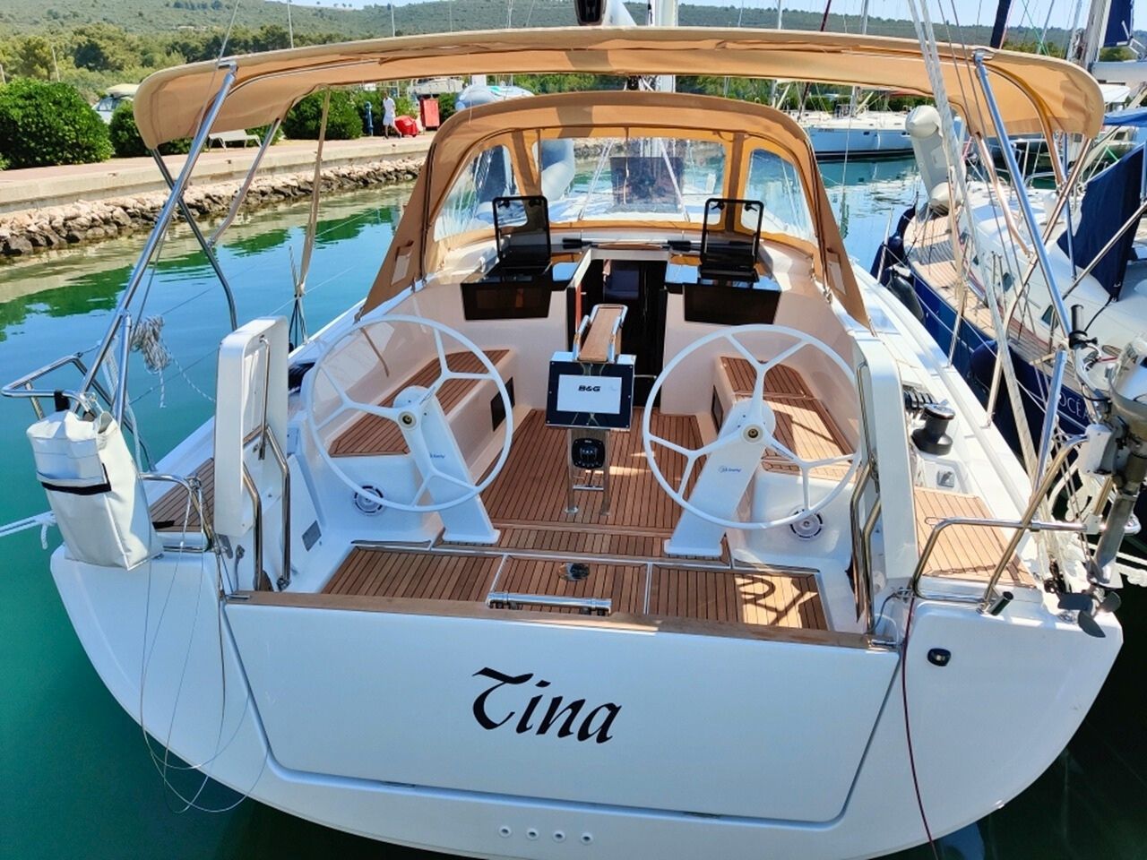 Yachtcharter Hanse418 Tina