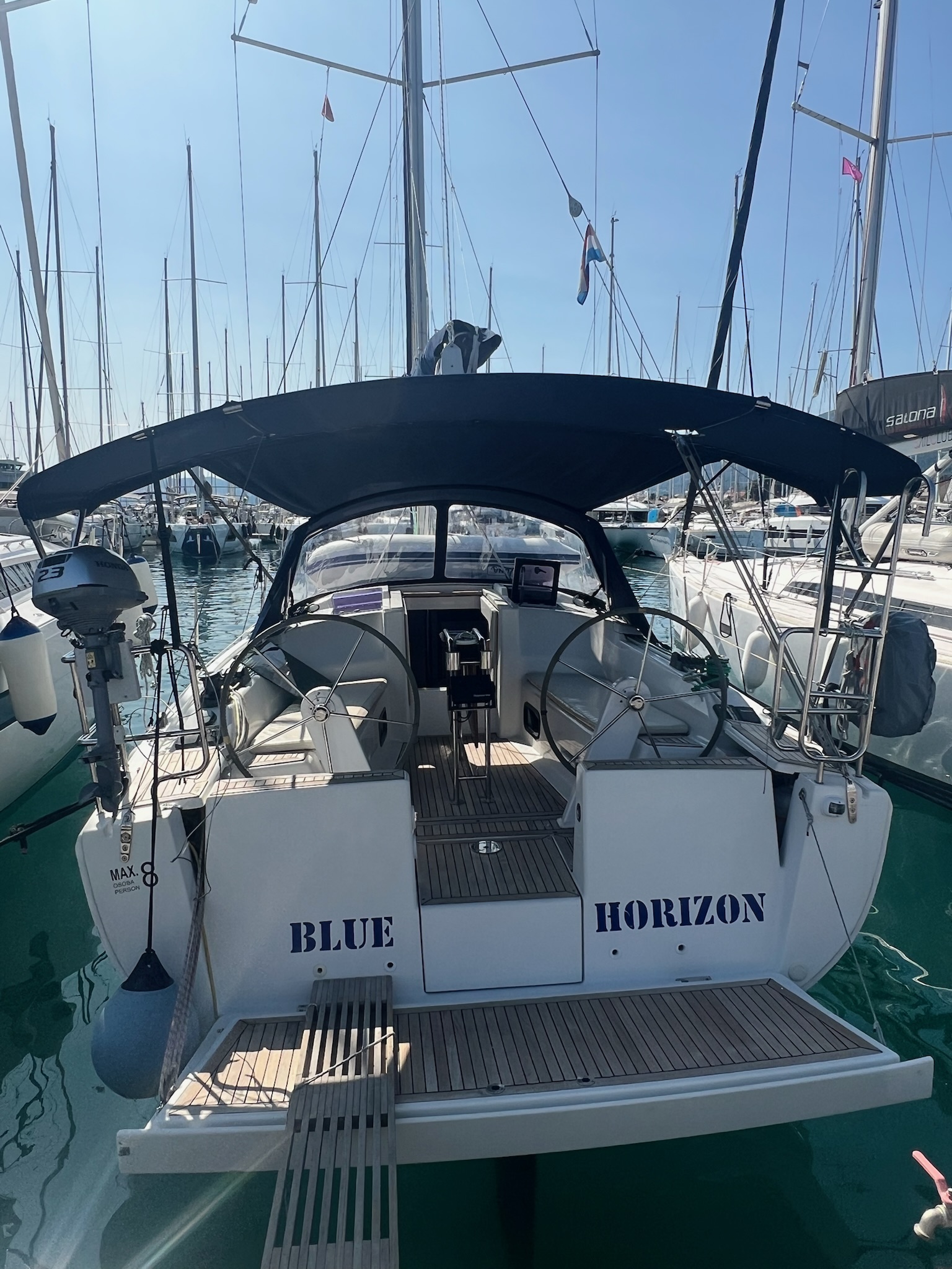 Yachtcharter Hanse345 Blue Horizon