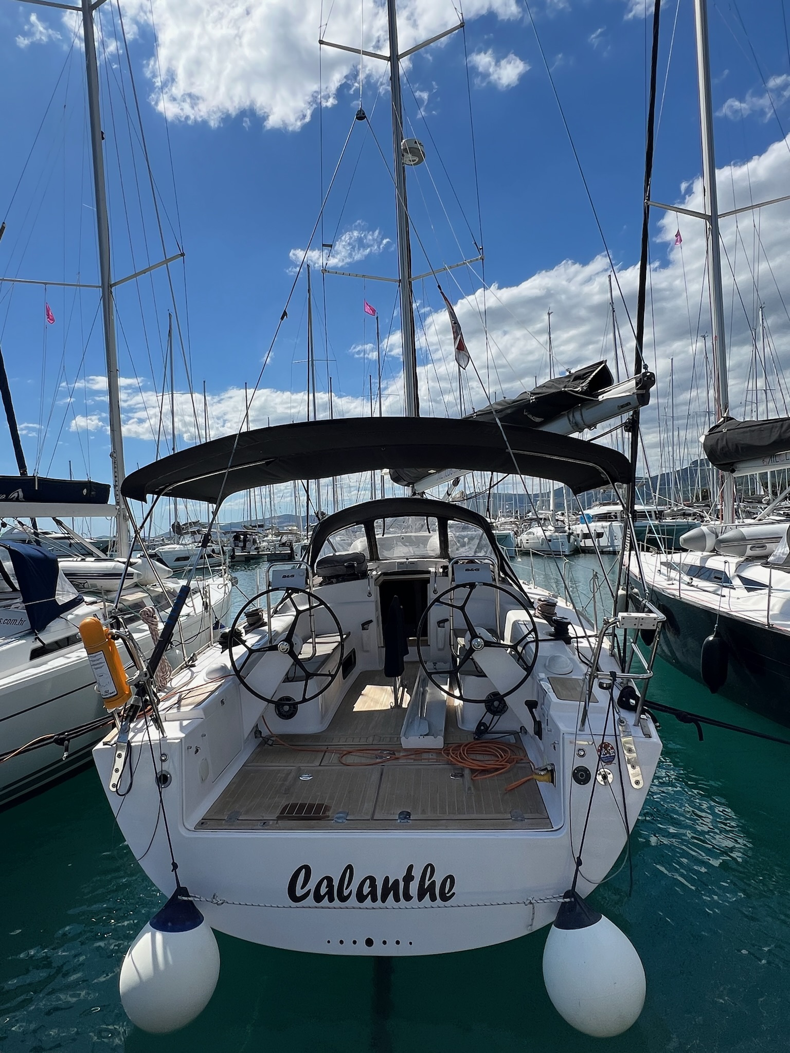 Yachtcharter Salona44 Calanthe
