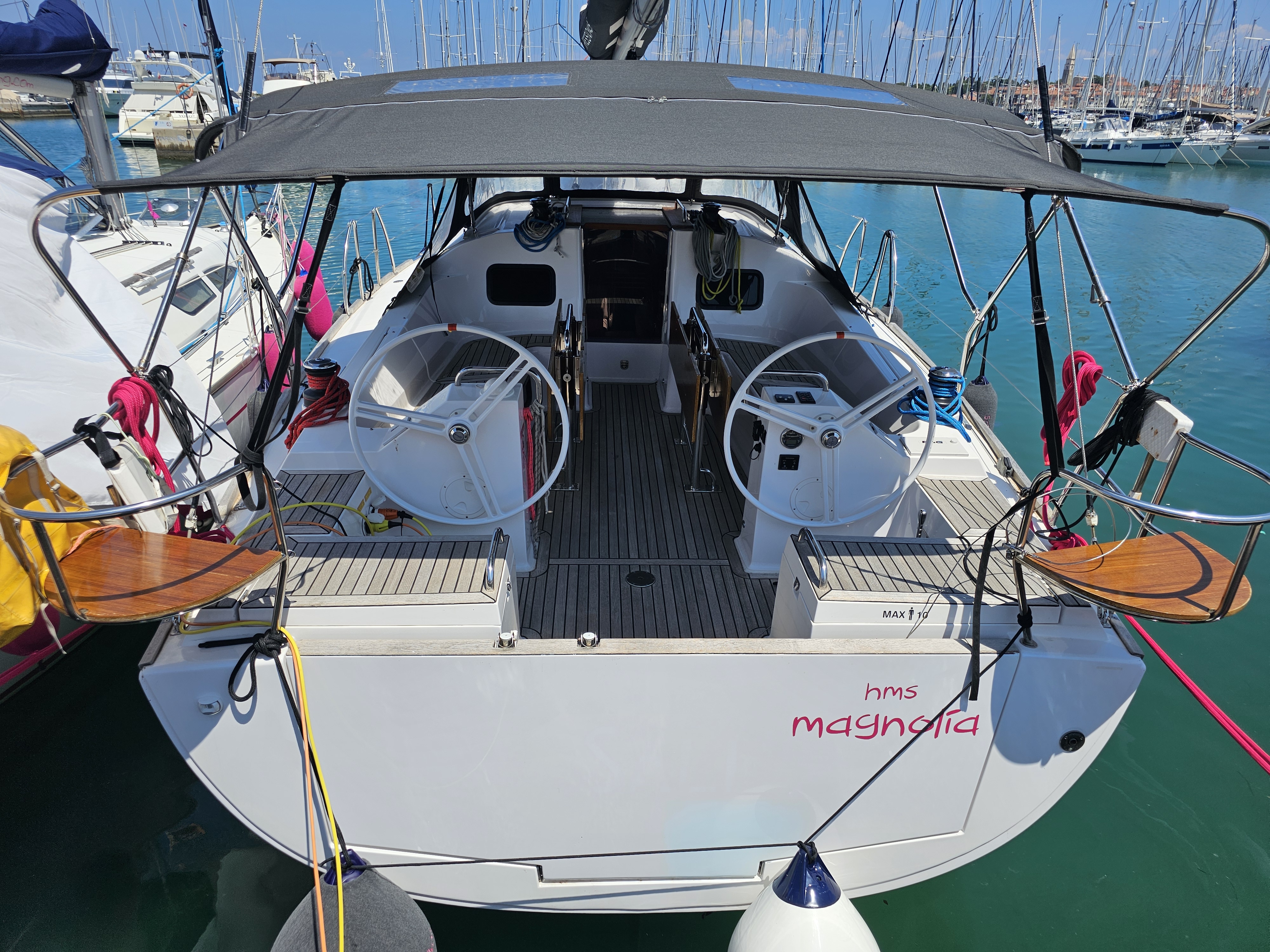 Yachtcharter ElanImpression45 HMS Magnolia
