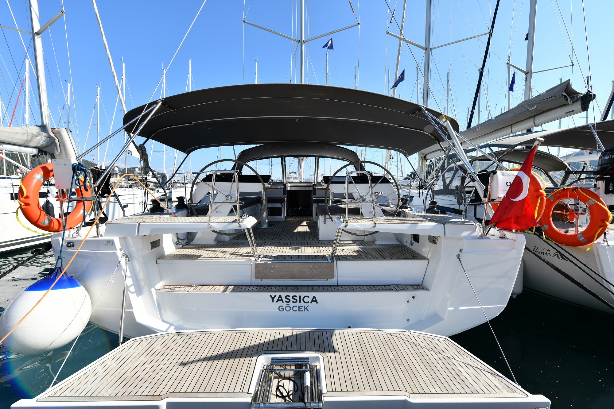 Yachtcharter Hanse460 Yassica