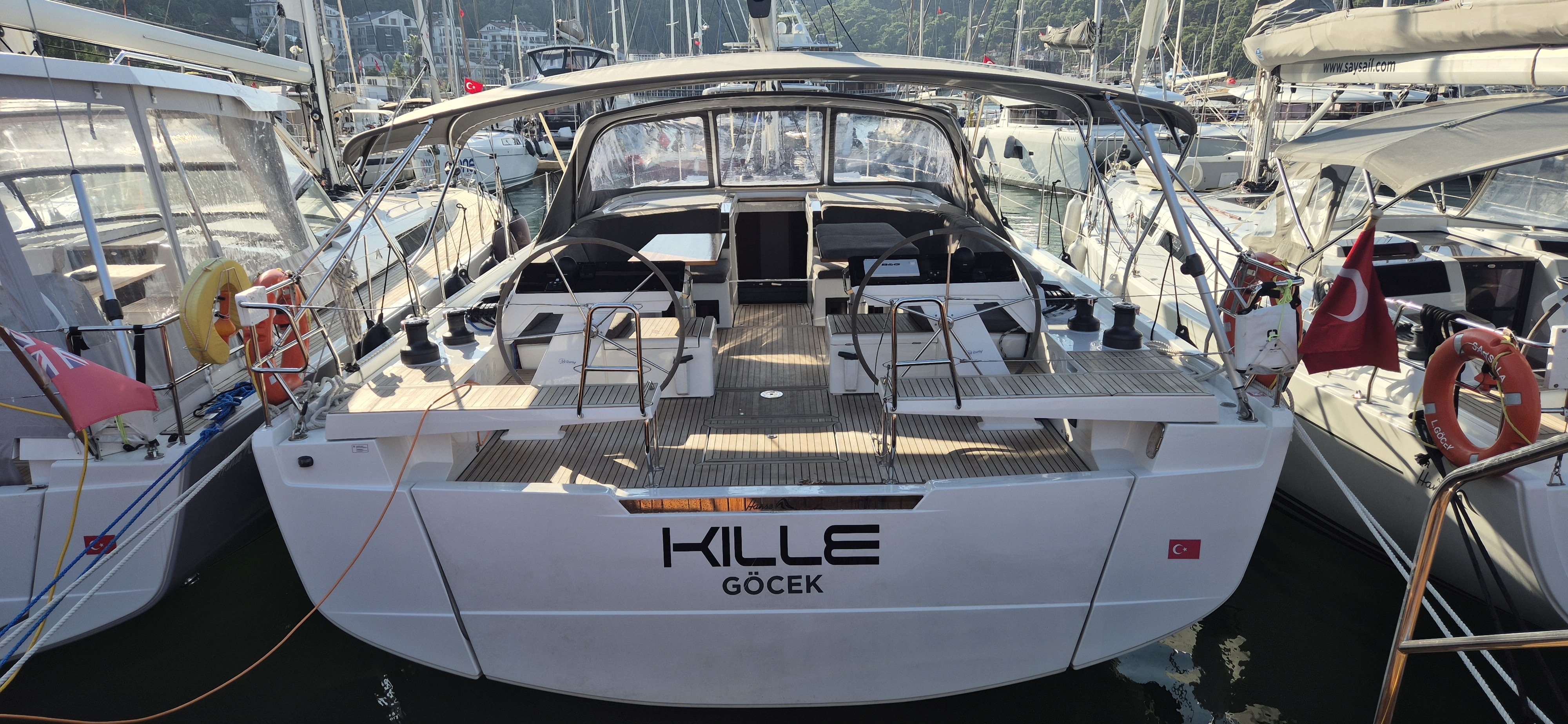 Yachtcharter Hanse510 51cab Kille