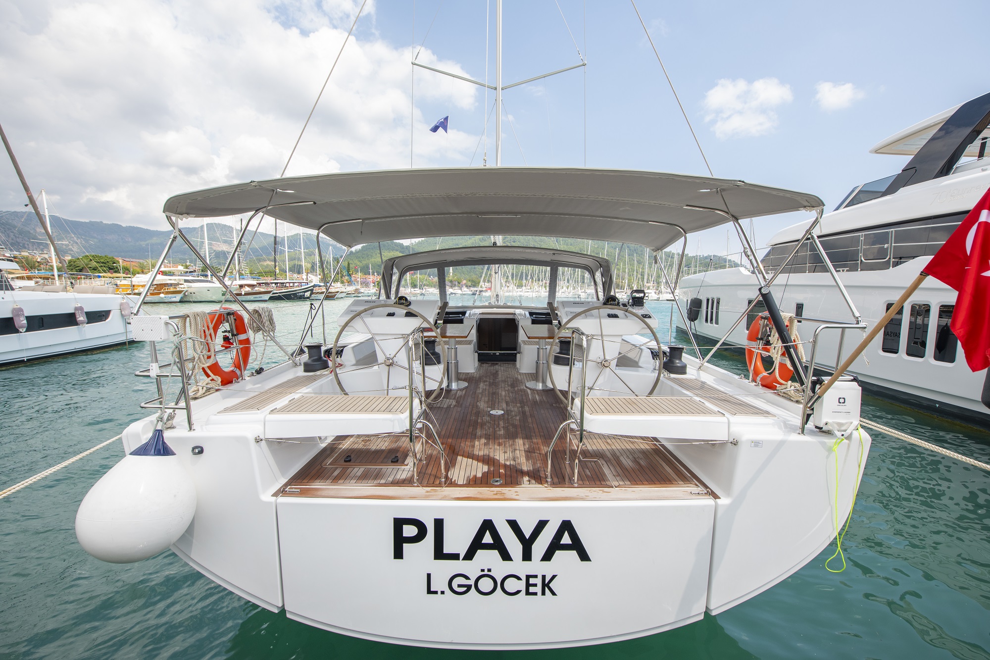 Yachtcharter Hanse548 Playa