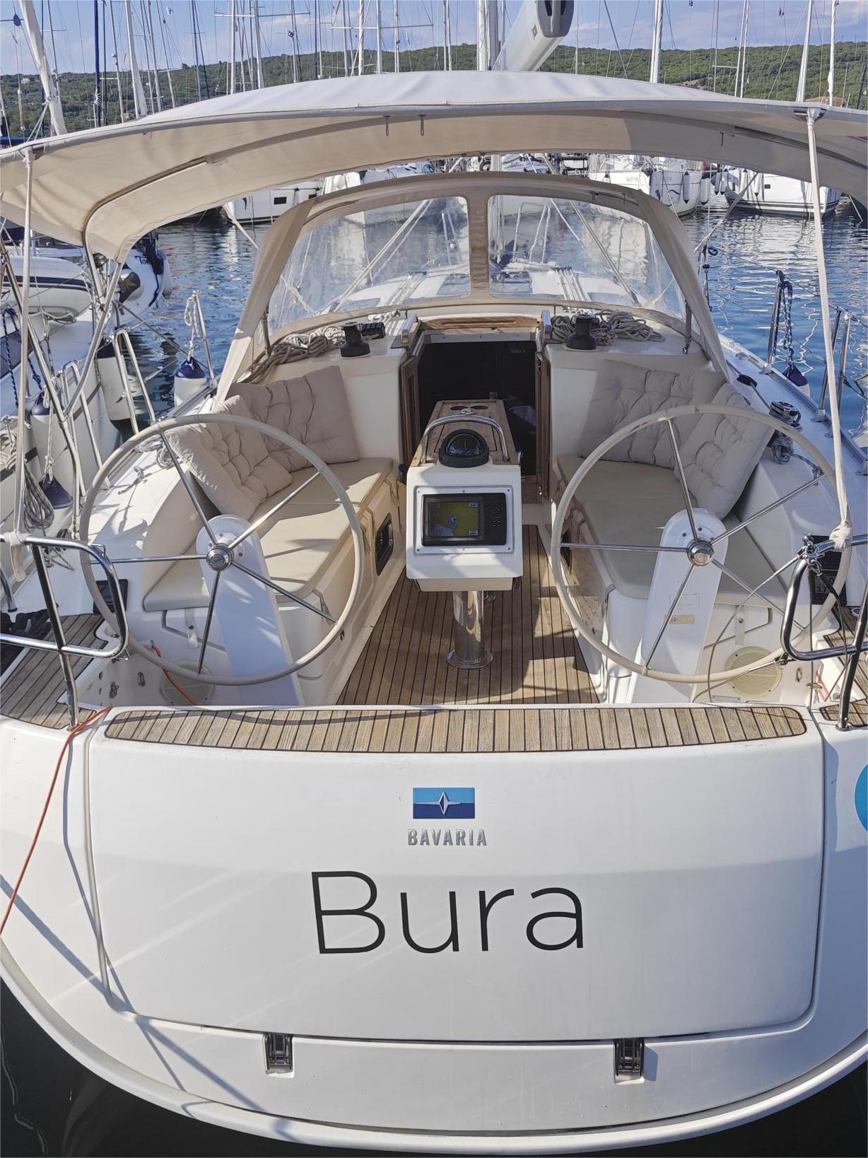 Yachtcharter BavariaCruiser37 Bura