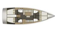 Yachtcharter Dufour 460 Grand Large aussenansicht 4