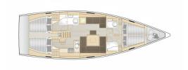 Yachtcharter Hanse458 Kiveli 1