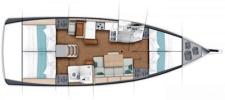 Yachtcharter SunOdyssey440 Tolinho 1