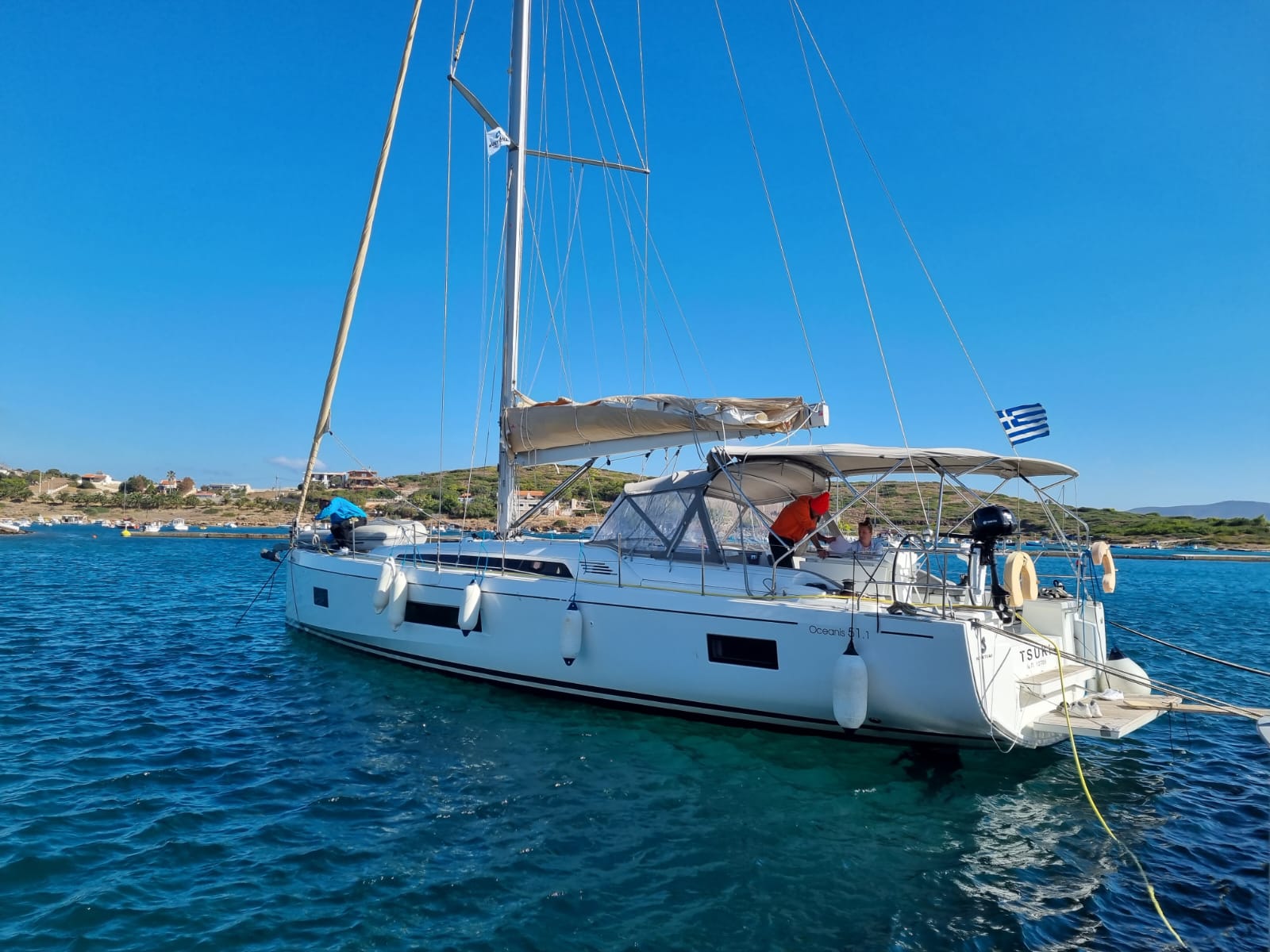 Yachtcharter Oceanis51 Tsuki