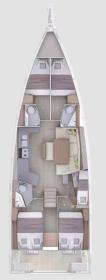 Oceanis47-5cab-layout Grundriss
