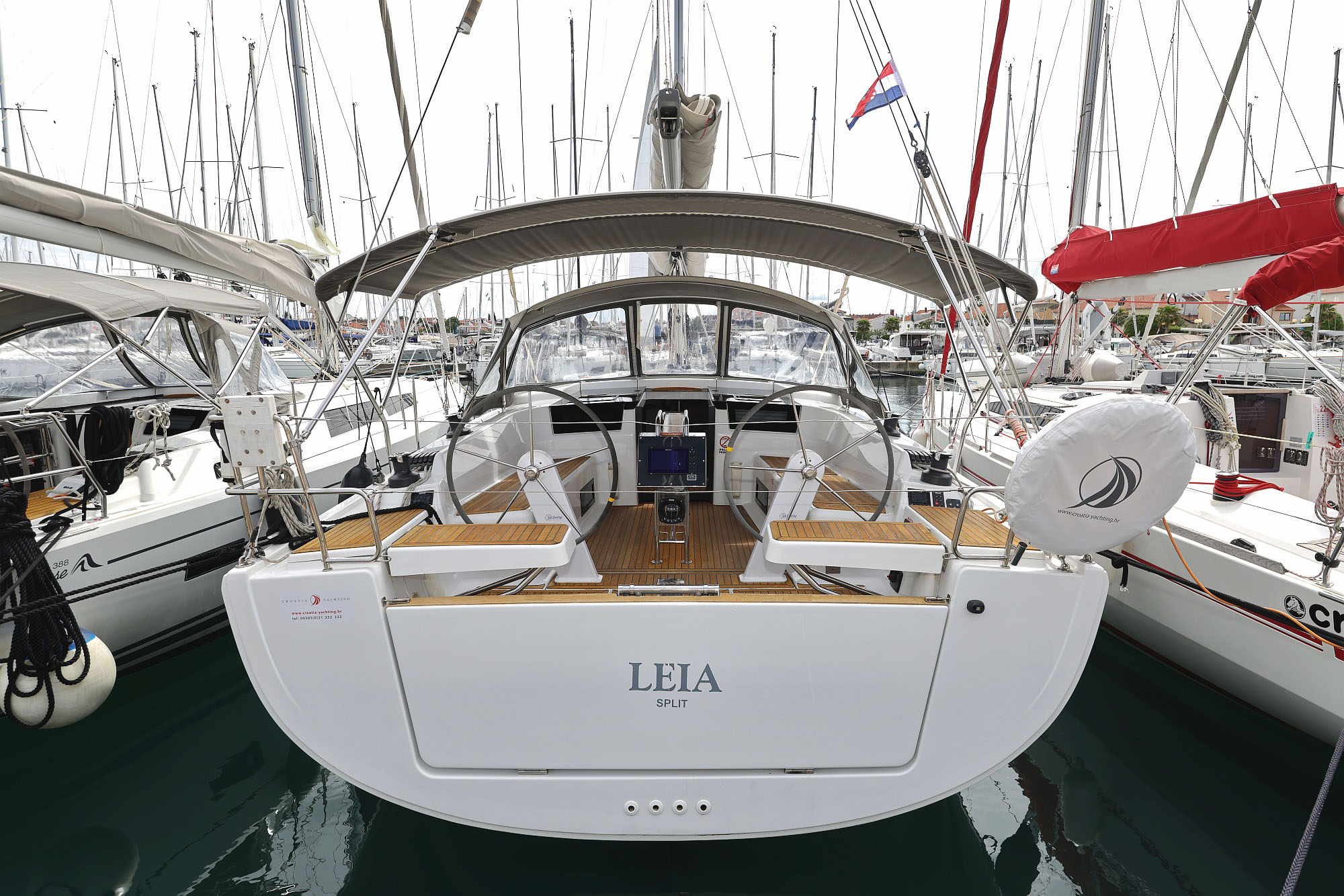 Yachtcharter Hanse418 Leia