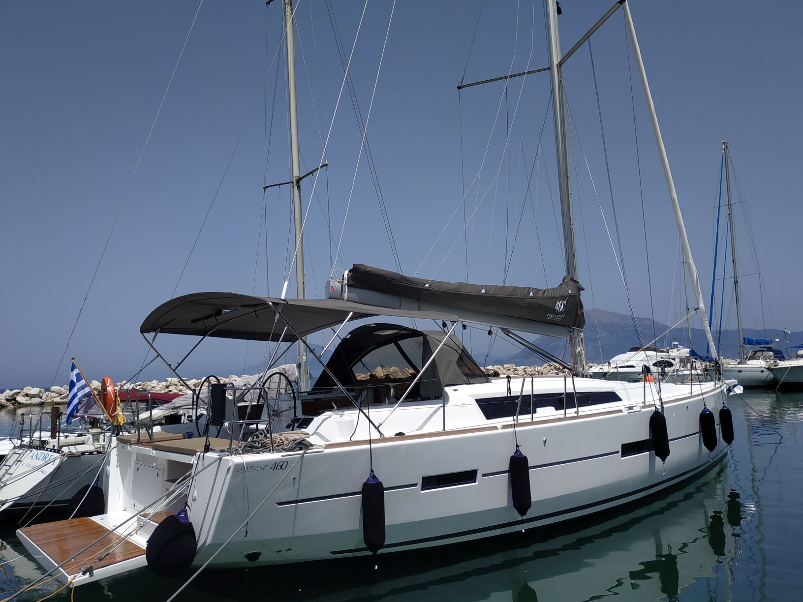 Yachtcharter Dufour460GrandLarge Joanne
