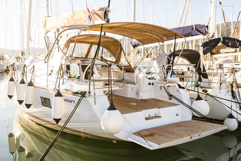 Yachtcharter Elan40Impression Danu