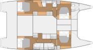 Yachtcharter FountainePajotSaba50 6cab Bicos 1