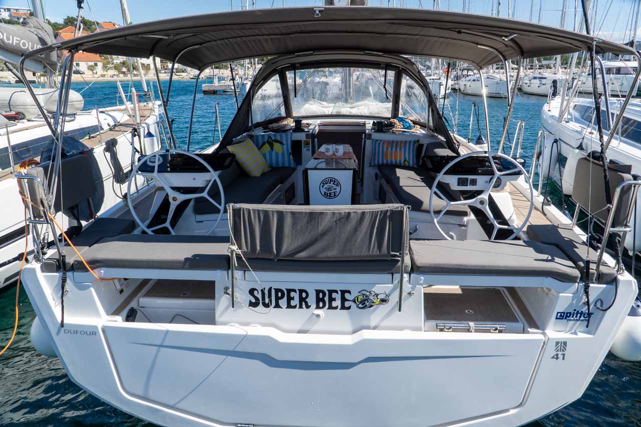 Yachtcharter Dufour41 Super Bee