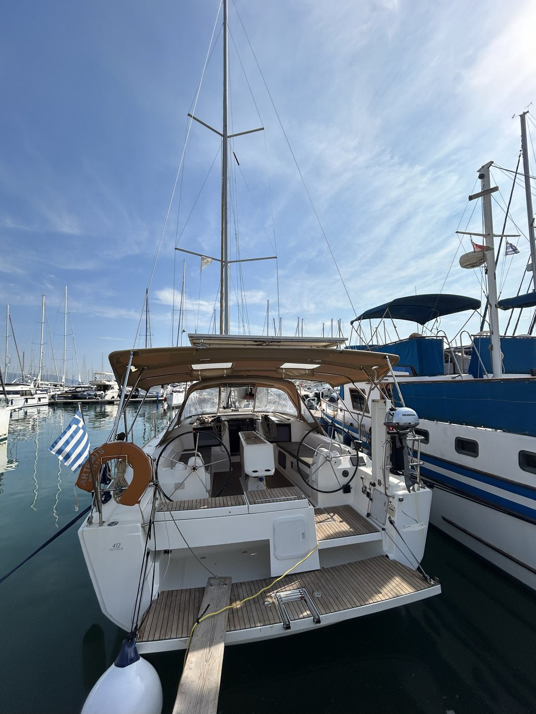 Yachtcharter Dufour412GrandLarge Artemis